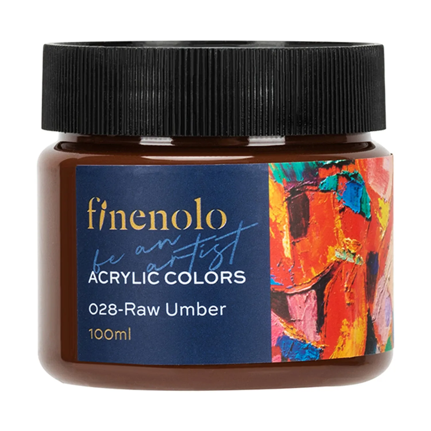 100ml Acrylic Color (Raw Umber)