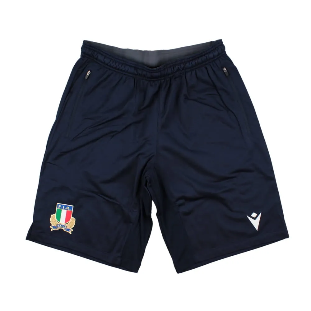 2023-2024 Italy Rugby Bermuda Shorts (Navy)