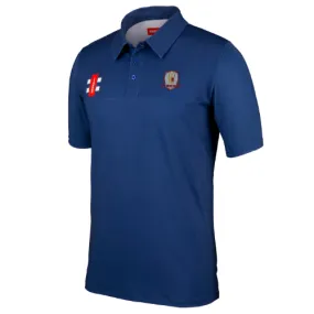 3 Cricket  Senior's Navy Pro Performance Polo Shirt