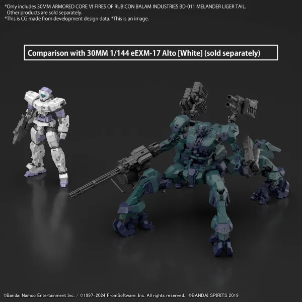 30 Minutes Missions - Armored Core VI Fires of Rubicon - Balam Industries BD-011 Melander Liger Tail