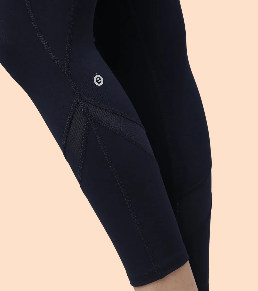 Active Cottony Legging| Feels Like Cotton Dry Fit High Waist 7/8th Length Legging