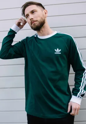 Adidas - 3 Stripes Collegiate Green - Longsleeve