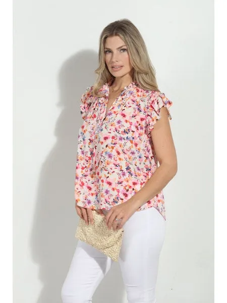 AIMEE FLORAL TOP