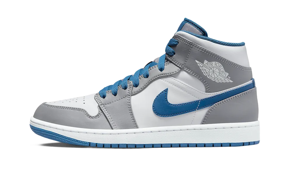 Air Jordan 1 Mid True Blue