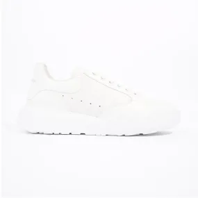 Alexander McQueen Womens Oversized Court Trainers White EU 39.5 / UK 6.5