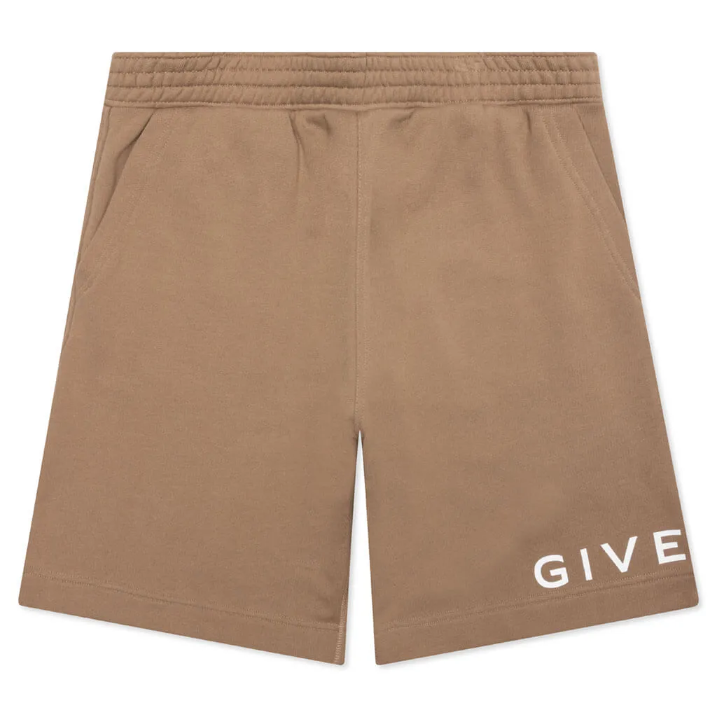 Archetype Bermuda Shorts - Beige Camel