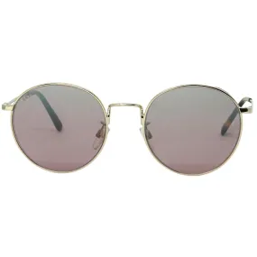 Bally By0013 H 28Z Rose Gold Sunglasses