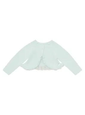 Bebe Blue Knit Cardigan (0-12m)