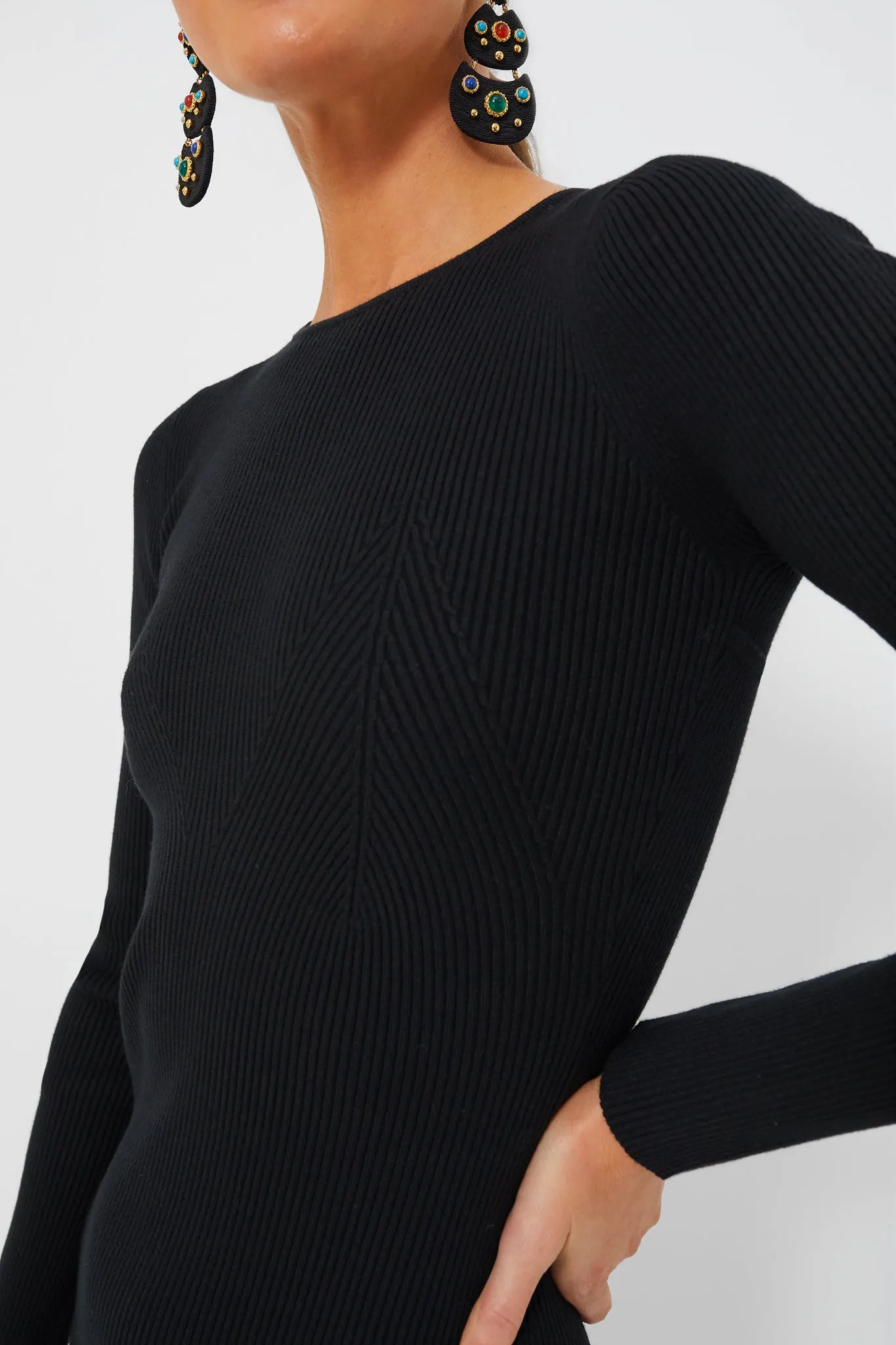 Black Renon Knit Dress