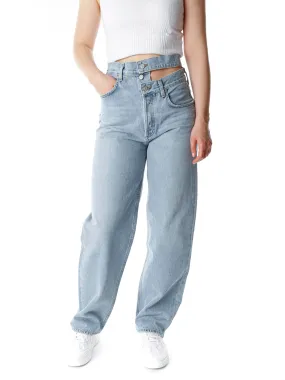 Broken Straight Fit Highwaist Jeans