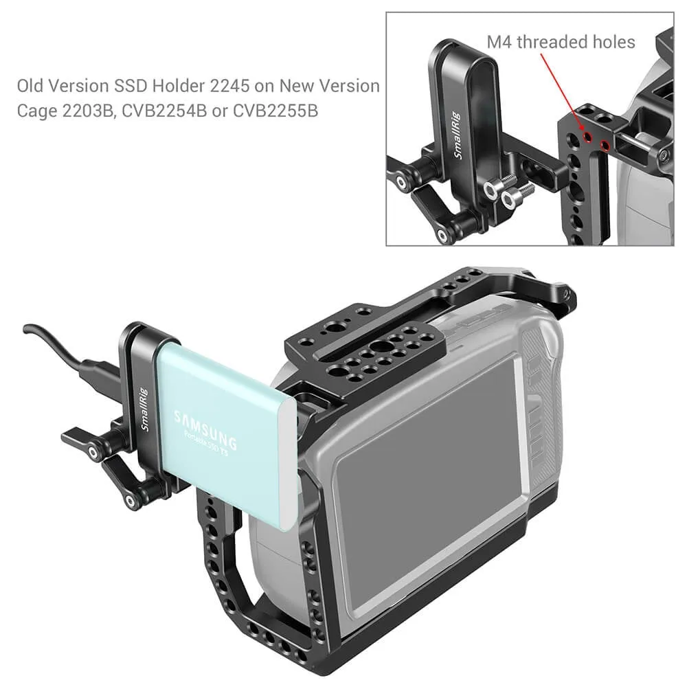 Camera Cage for Blackmagic Design Pocket Cinema Camera 4K & 6K 2203B