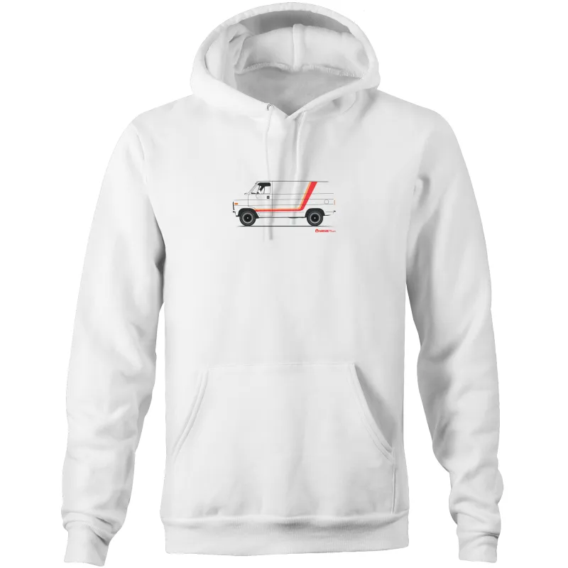 Chevy Van - Pocket Hoodie Sweatshirt