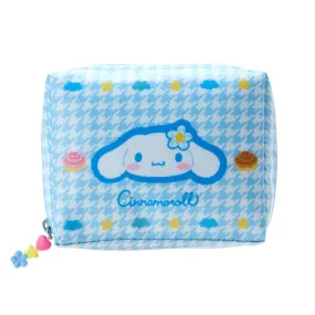 Cinnamoroll Zipper Pouch (Floral Houndstooth Series)