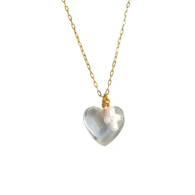 CROSS MY HEART NECKLACE