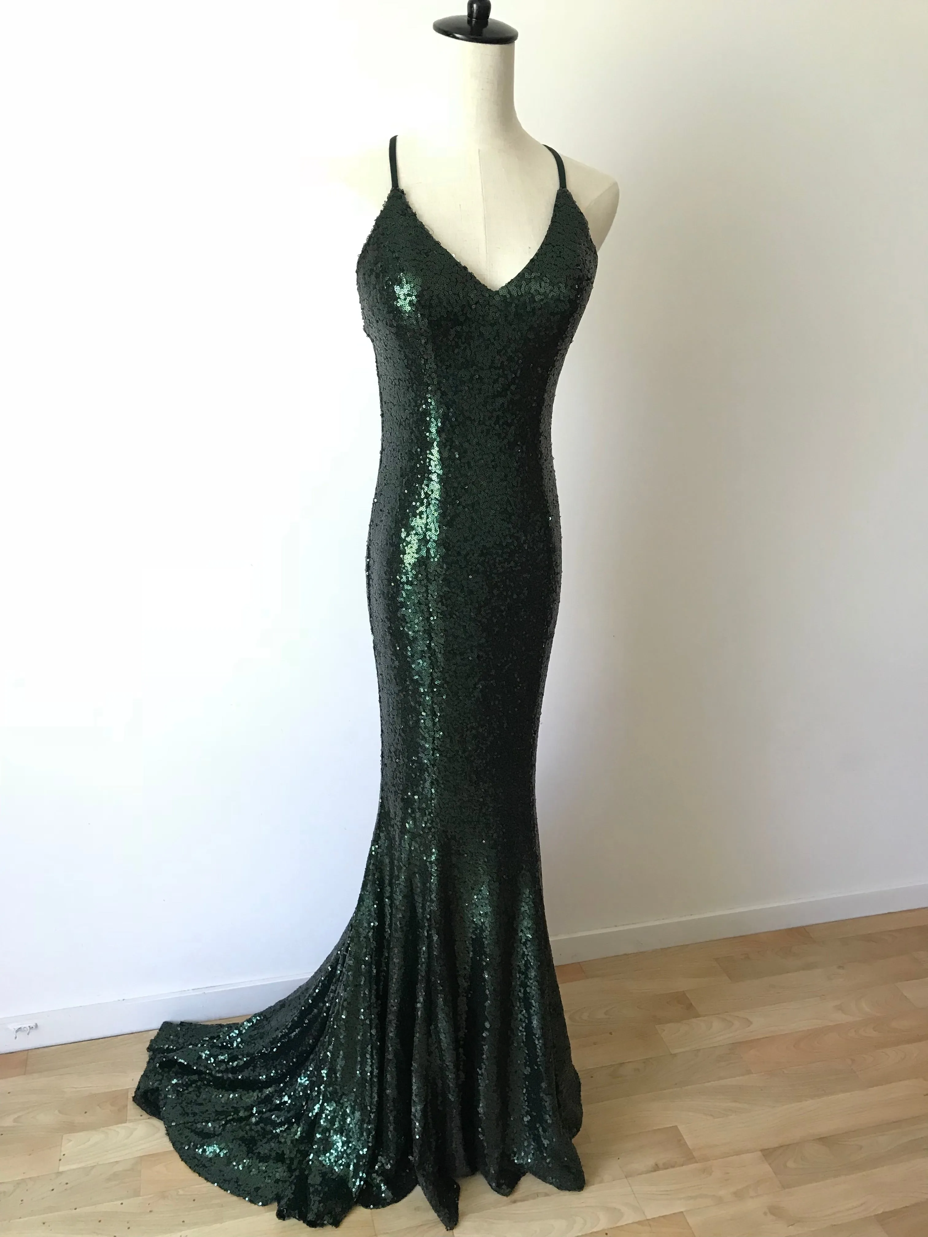 EMERALD MERMAID GOWN