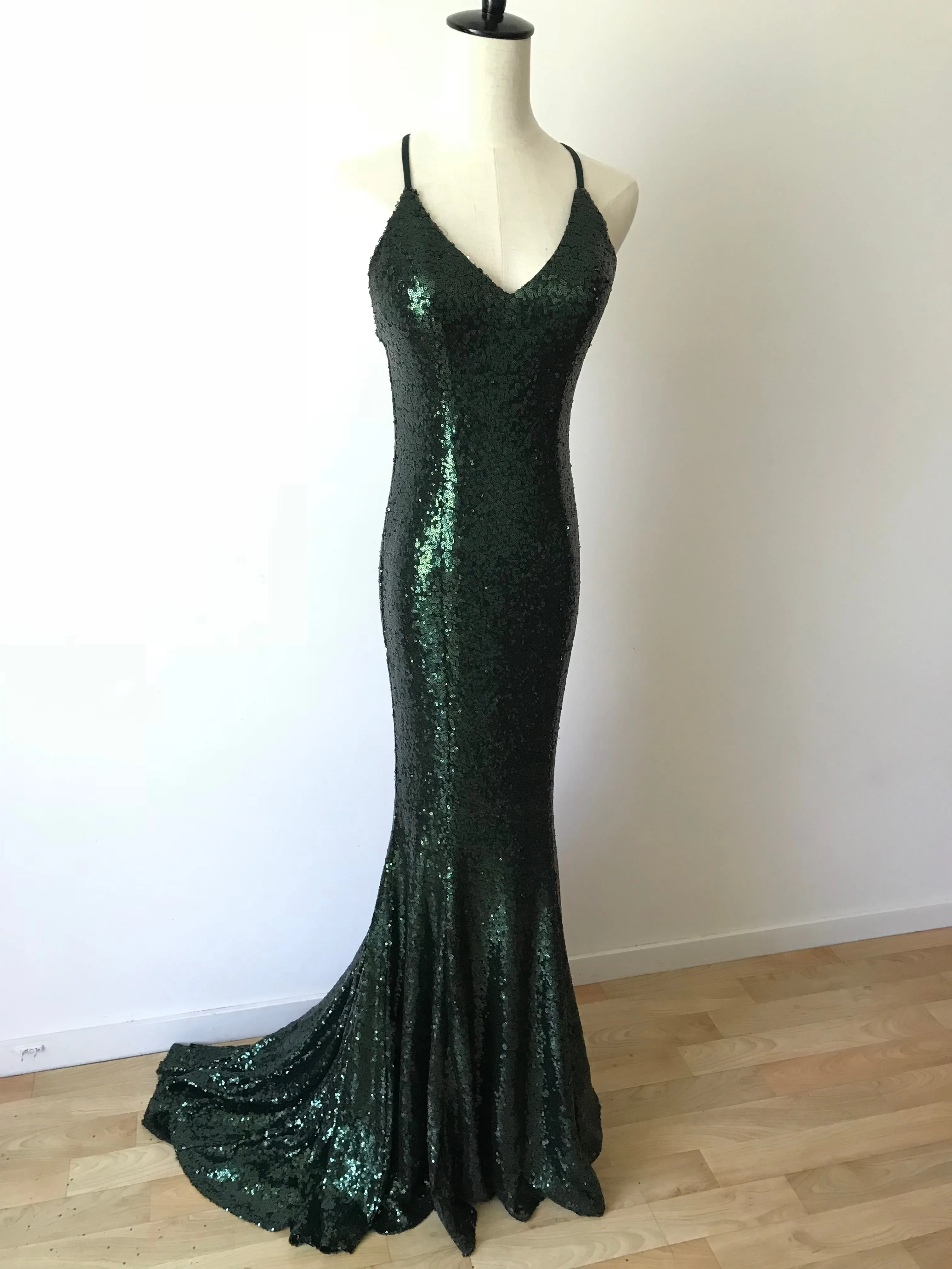 EMERALD MERMAID GOWN