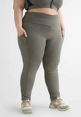 Energy Cross Over Waist Active Leggings