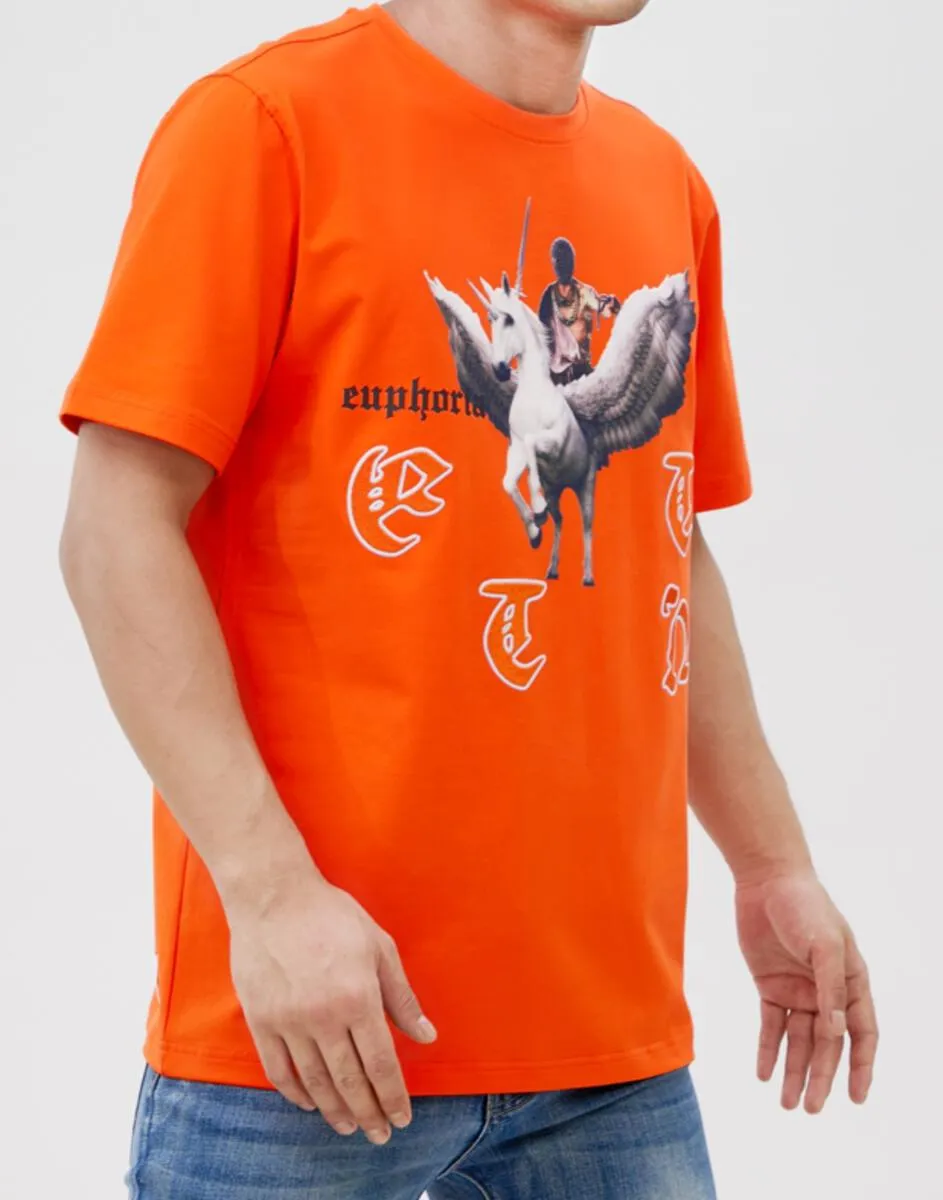 Eternity 'Euphoria' T-Shirt (Orange) E1134336