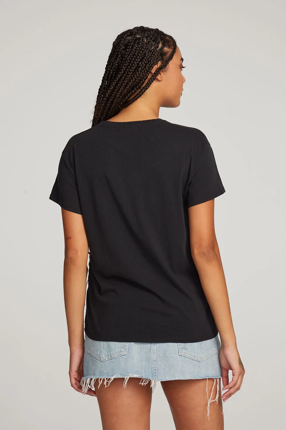 Everyday Essential Black Crew Neck Tee