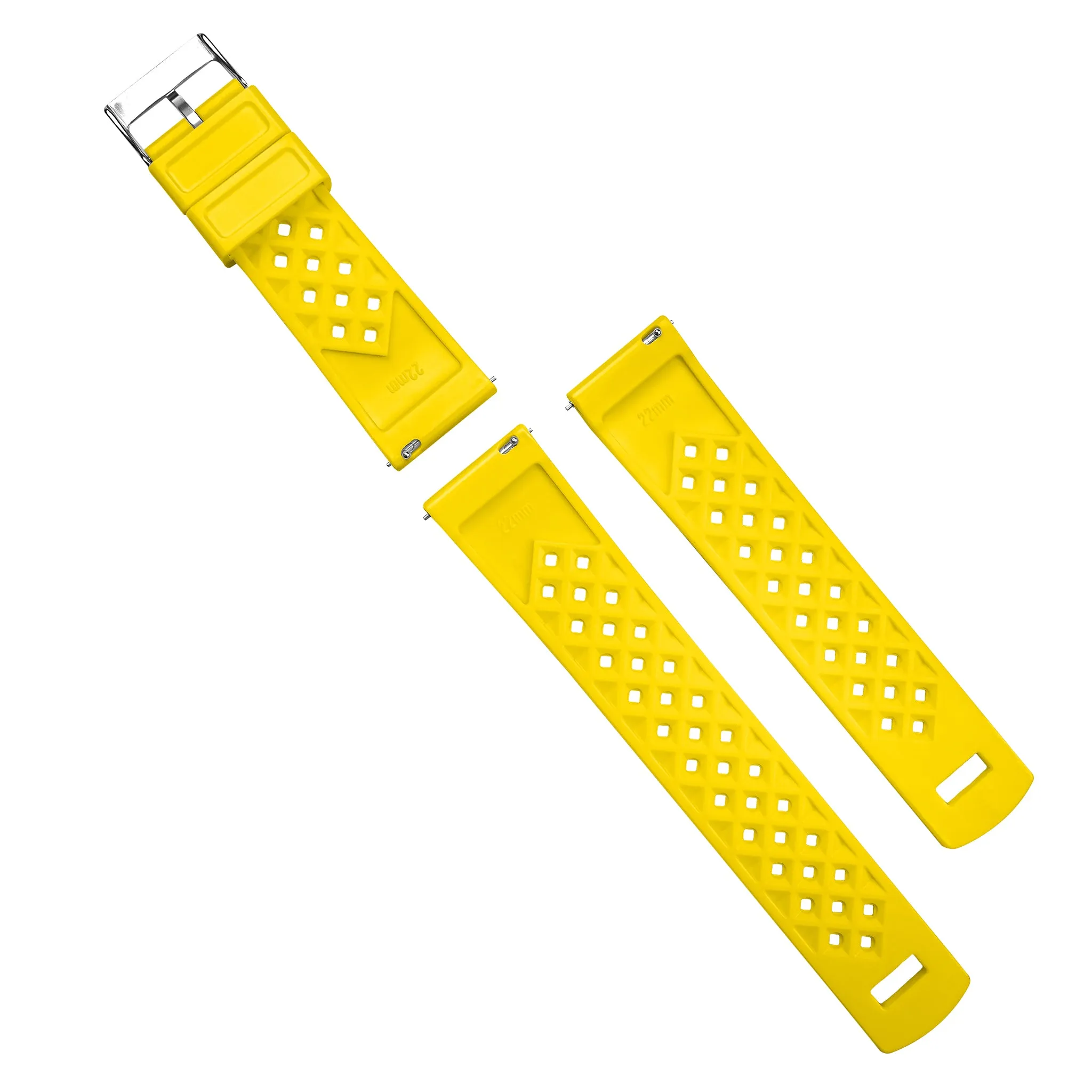 Gear S3 Classic Frontier Tropical Style Yellow Watch Band