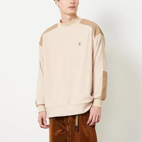 Gramicci Fleece Turtle Neck Sweatshirt Ivory