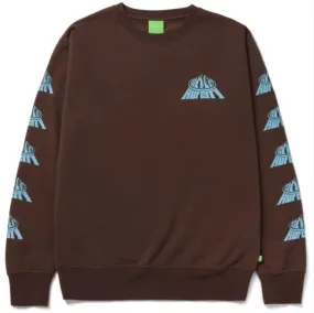 Huf City Crewneck / Chocolate