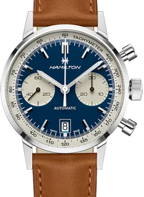 Intra-Matic Chronograph Blue Ref. H38416541