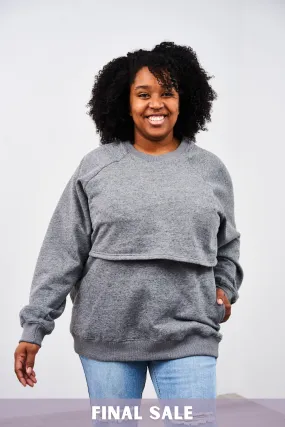 Latched Mama Snuggle-Up Nursing Sweatshirt - Final Sale