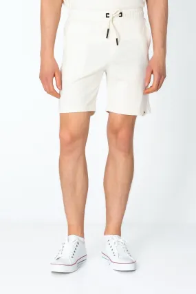 Lightweight Cotton Shorts - Beige