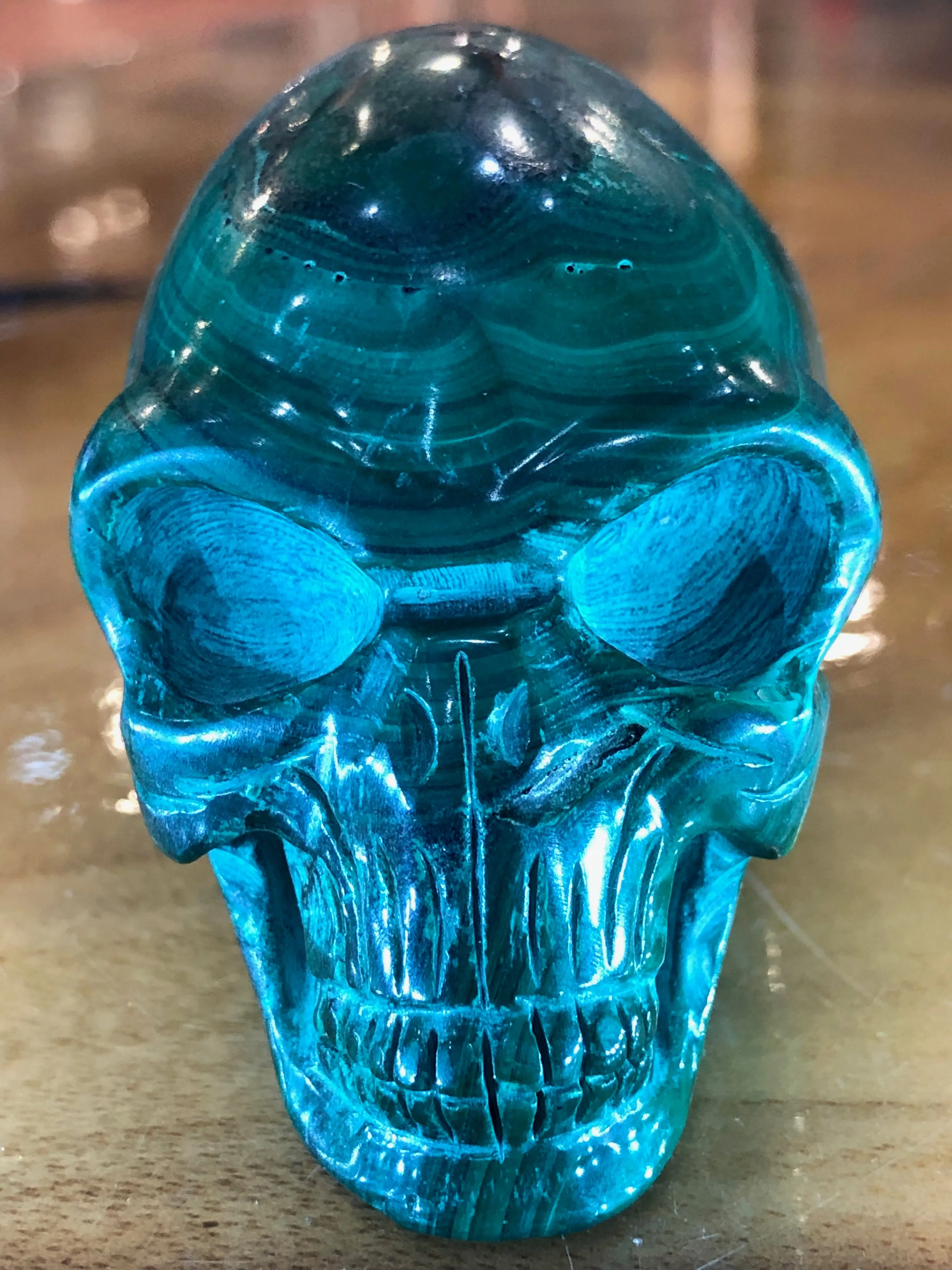 Malachite Mayan Alien [1k495]