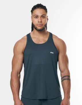 Mens Sport Singlet - Navy