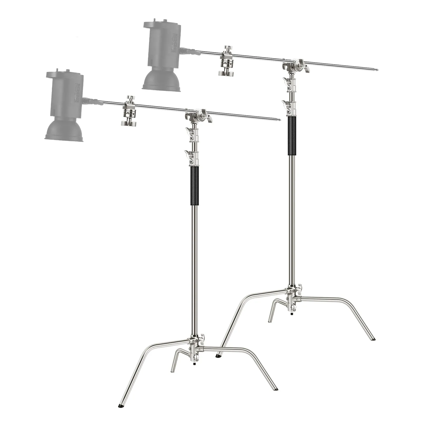 NEEWER 2 Pack 320cm Stainless steel Light Stand