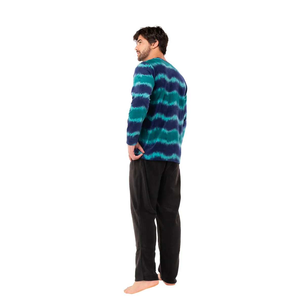 Pijama Largo Hombre Micropolar Invierno