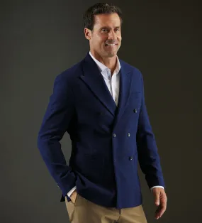 Reserve Double-Breasted Knit Sport Coat