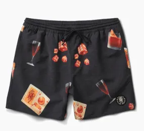 ROARK - Shorey Boardshorts 16" - Buon Giorno Black