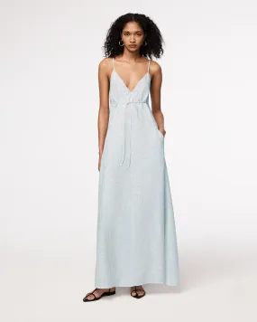 Seamed Slip Dress