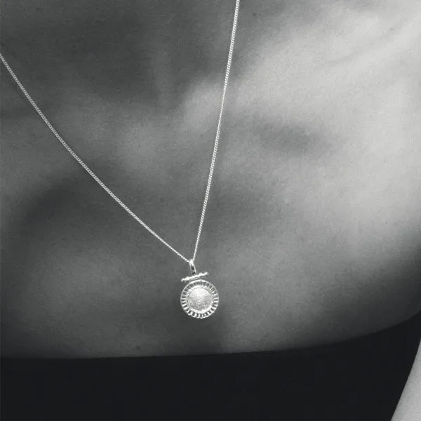 Solar Necklace - Silver