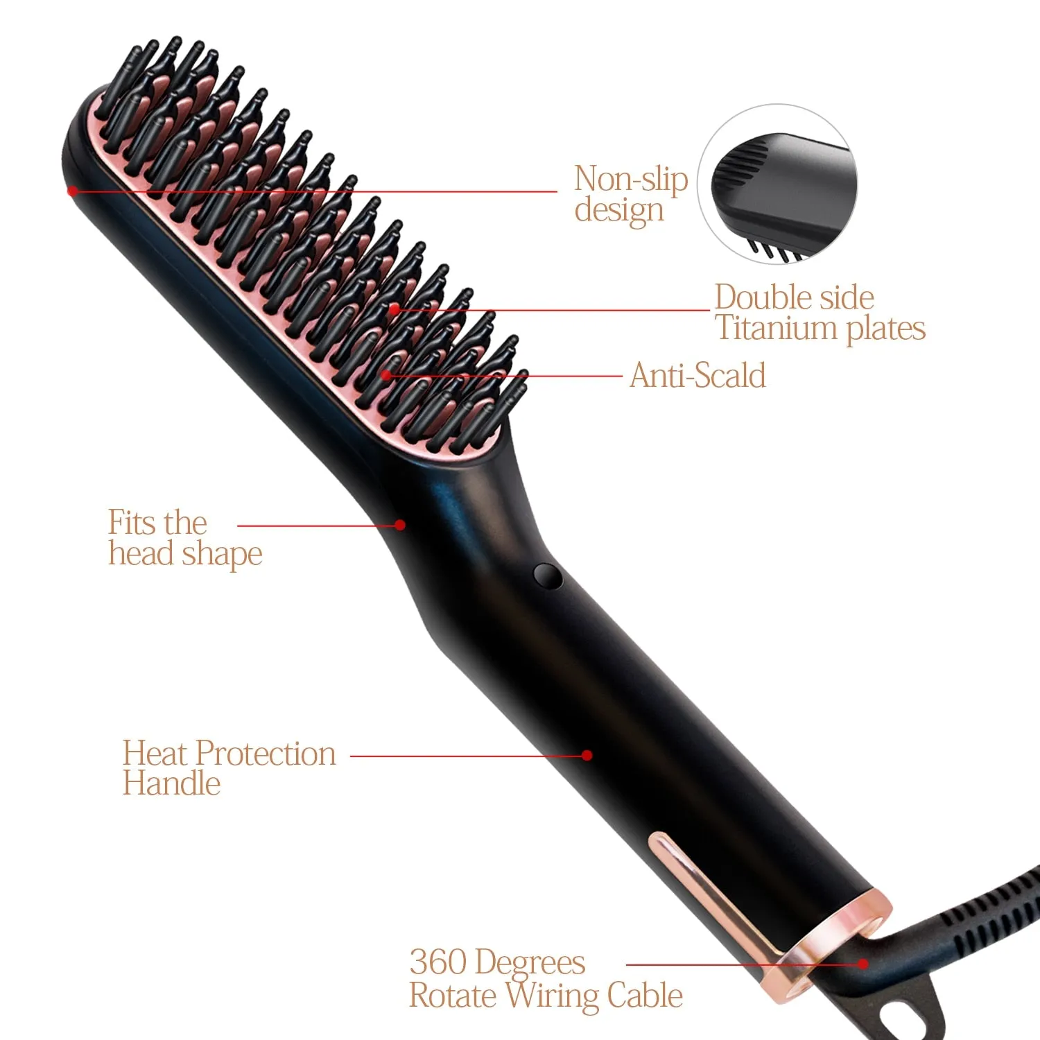 UKLISS Men's Professional Quick Hair Styler