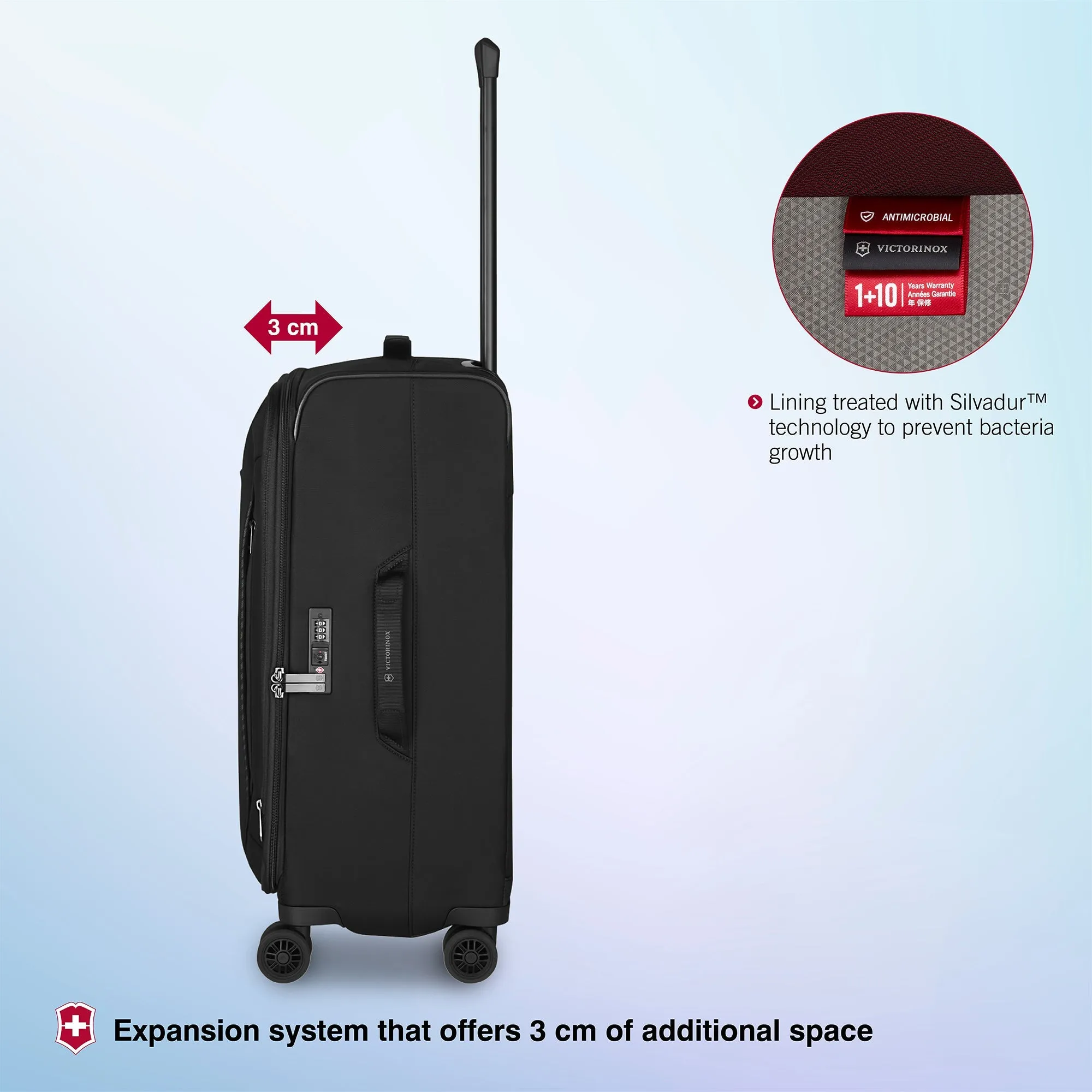 Victorinox Cross Light Soft Case (Black)